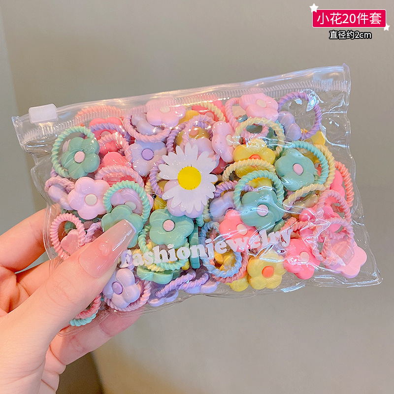 Picture of Children's rubber band does not hurt hair, good elasticity, Girl's rubber band, baby's hair rope, small size tie hair, hair ring, hair accessories