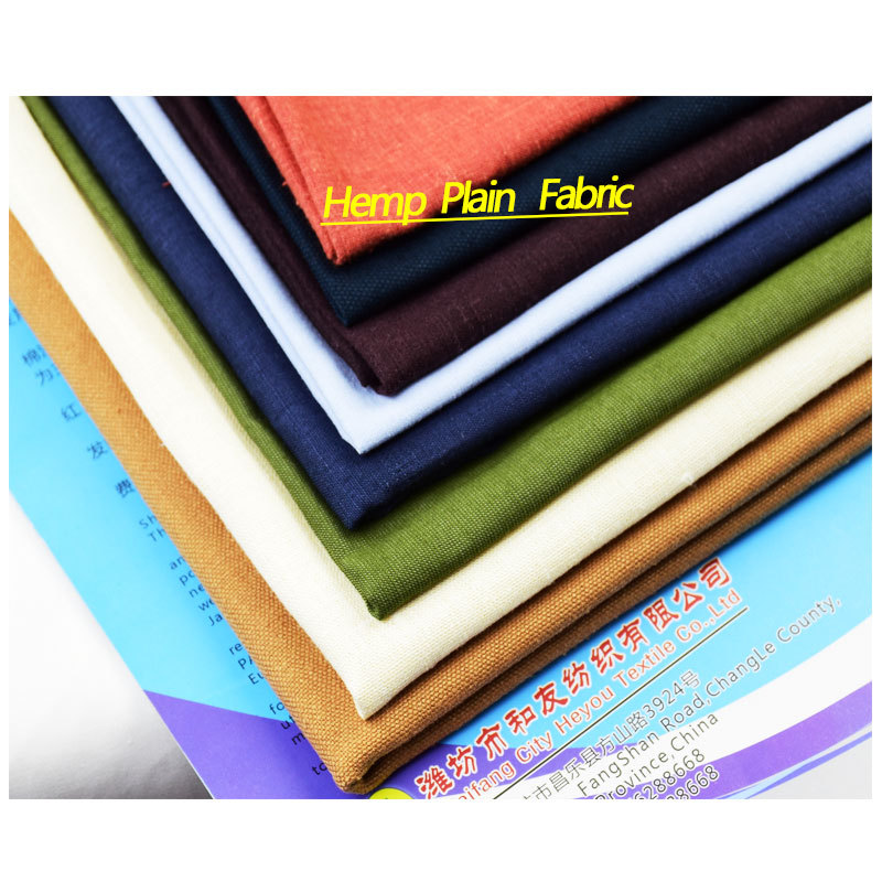 21 woven hemp fabric 148gsm spring summer autumn shirt dress hanfu clothing fabric wholesale