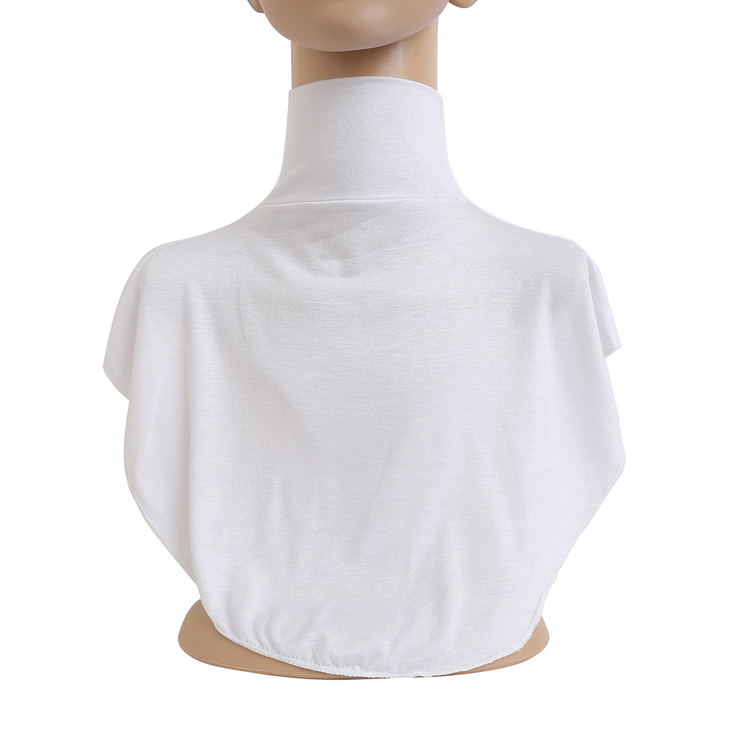 Picture of mercerized cotton collar set arabian ladies collar high collar set neck in stock wholesale H010