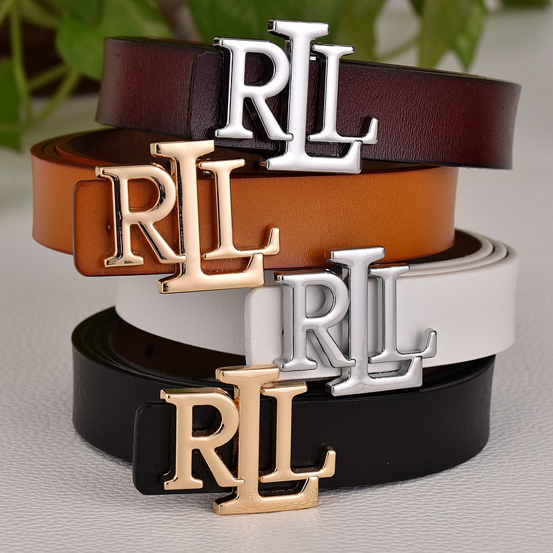 New Women's Thin Belt, Versatile, Fashionable, Simple, Elegant, Light Luxury, High-End Business Casual Antique Belt