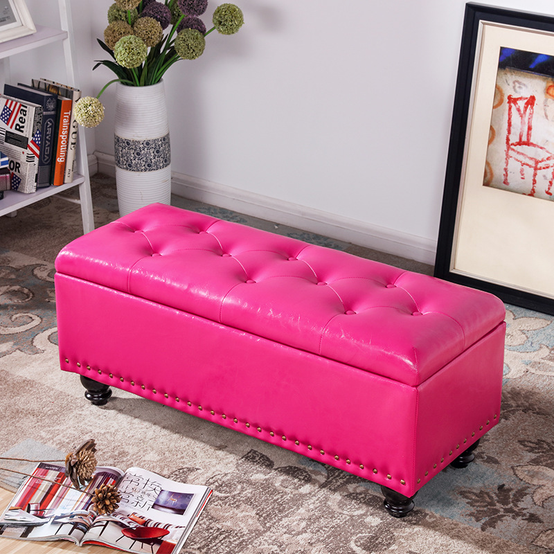 Picture of Clothing Store Sofa Stool Rest Dressing Room Bench Storage Door Shoe Changing Stool Fitting Room Shoe Changing Stool