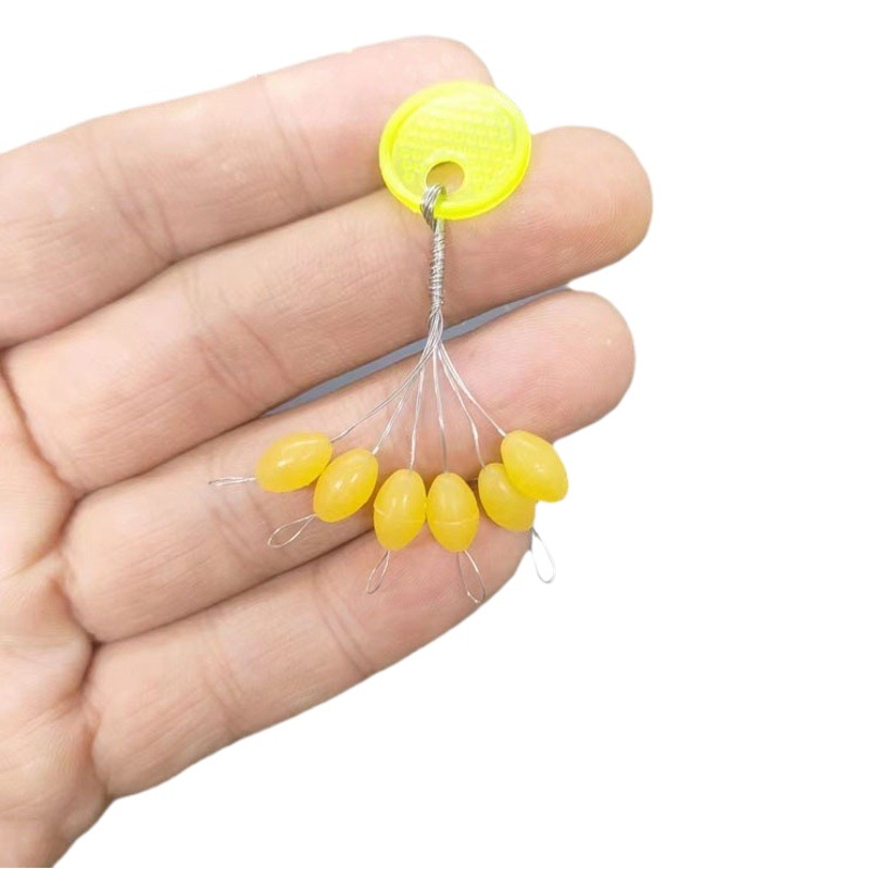 Olive big space beans night Oxford rubber space beans extra large space beans fishing fishing gear supplies wholesale