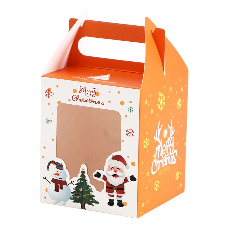 Portable Pingan Fruit Decorative Box Christmas Apple Packaging Box High-end Creative Children's Gift Candy Bag Box Gift