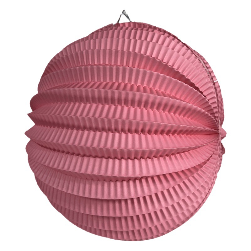 Factory wholesale watermelon origami lantern small red book explosions wedding room background wall wedding layout column Watermelon Lantern