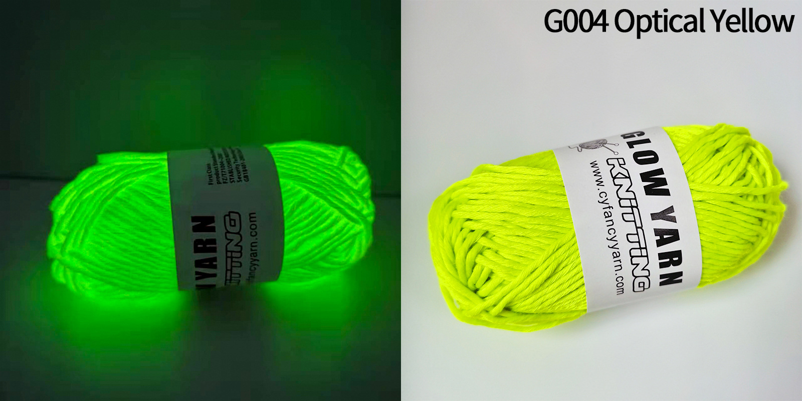 Picture of Luminous Knitting Thread 2mm Functional Yarn Hand-Knitted DIY Yarn Luminous Wool Crochet Luminous Wool Thread