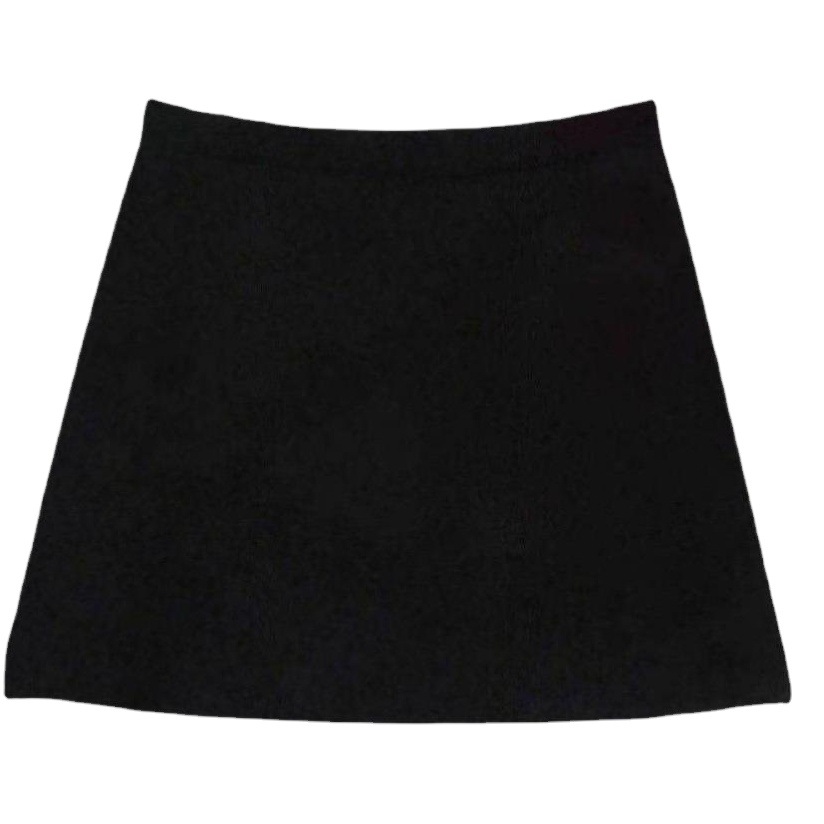 Fat Girl plus size chessboard Plaid A- line skirt women 2023 new high waist split skirt slimming hip skirt summer