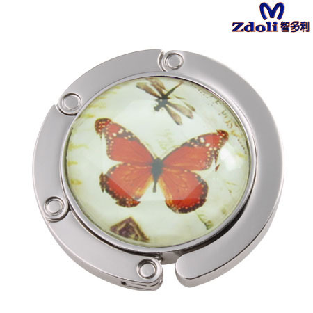 Image butterfly pattern bag hook laser logo personality company gift wedding gift bag hook