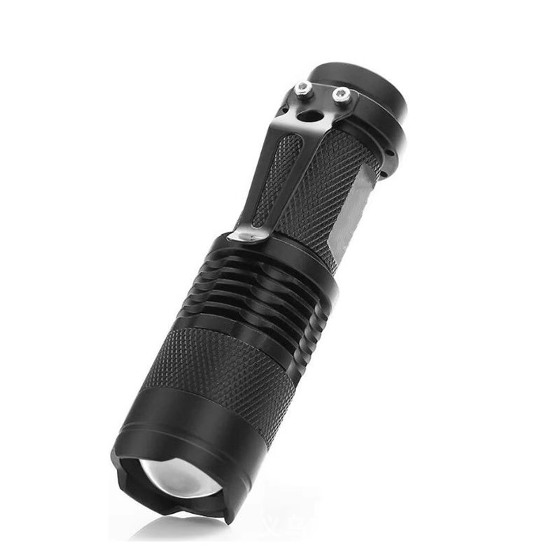 LED strong light 5 3 retractable flashlight SK68 flashlight Zoom mini strong light flashlight factory wholesale