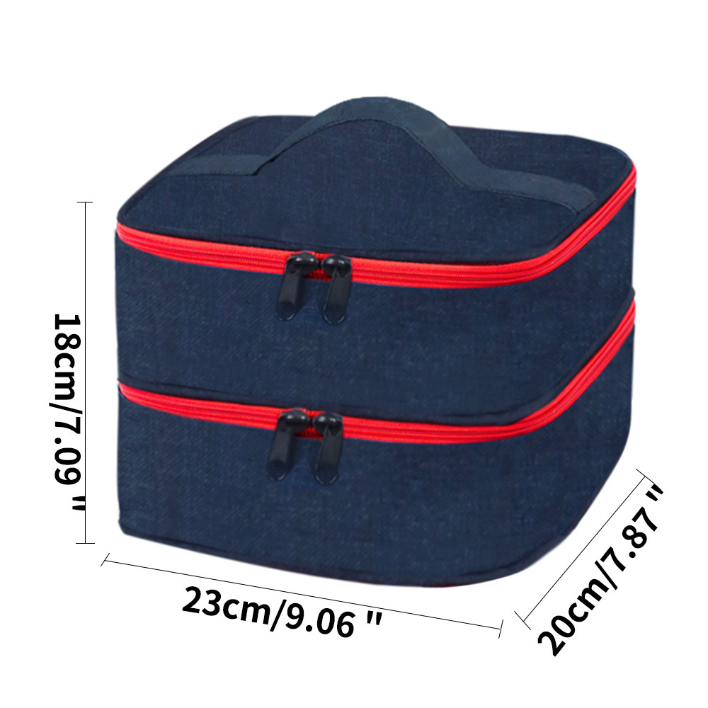 Picture of Portable cosmetic box nail tools nail polish storage bag nail polish storage bag