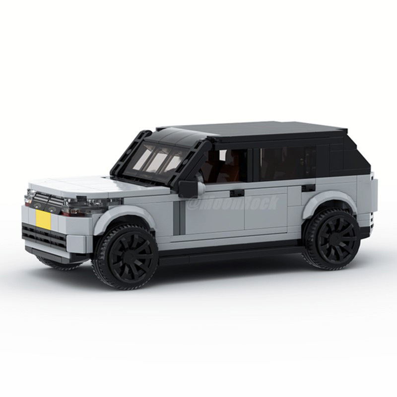 Picture of MOC blocks compatible with Lego Land Rover Range Rover 400PS off-road 8-compartment car series assembled puzzle boy gift