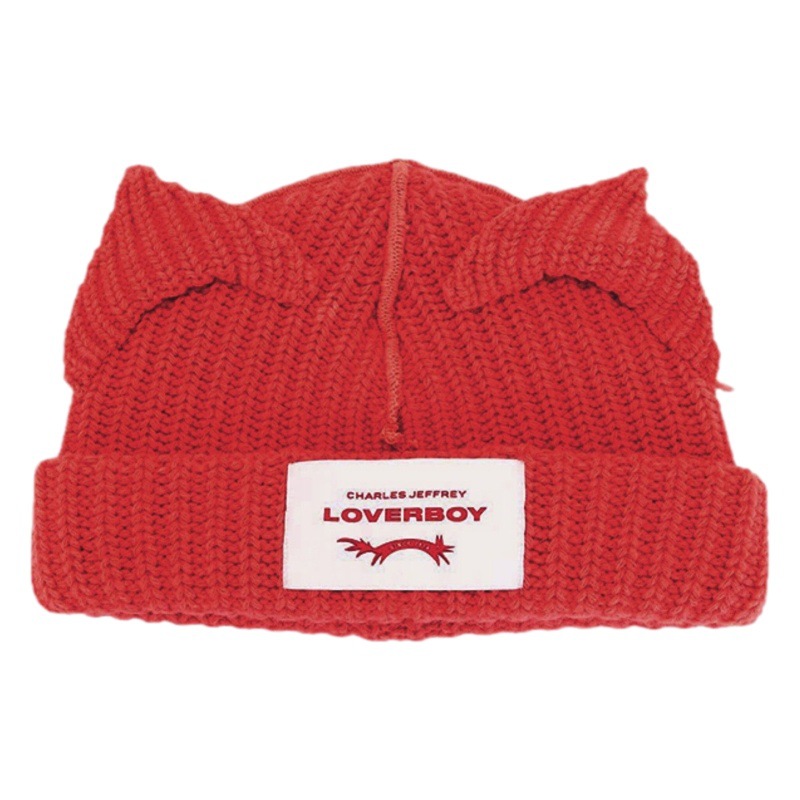 Small 17 Quan Shunrong DK Li Shuo Min knitted hat BE the sun cat ear wool hat