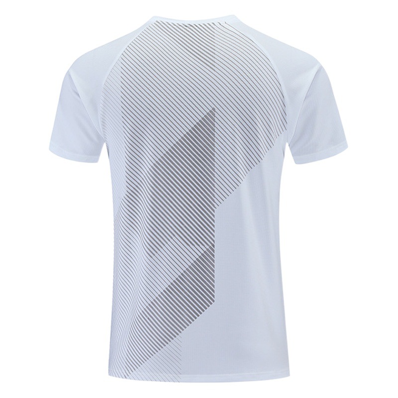 Summer Explosions Loose Sports Leisure Quick-drying Top T-shirt Thermal Transfer Dark Pattern Ice Silk Breathable Fitness Short Sleeve Men