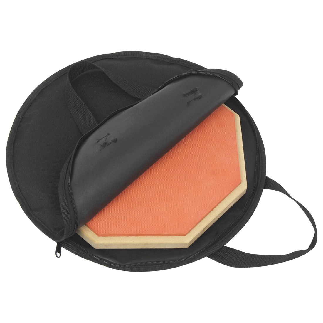 Picture of Percussion Instrument Accessories Black Dumb Drum Bag Waterproof Oxford Cloth 10inch Bag Portable Handbag Storage Bag Silent Practice