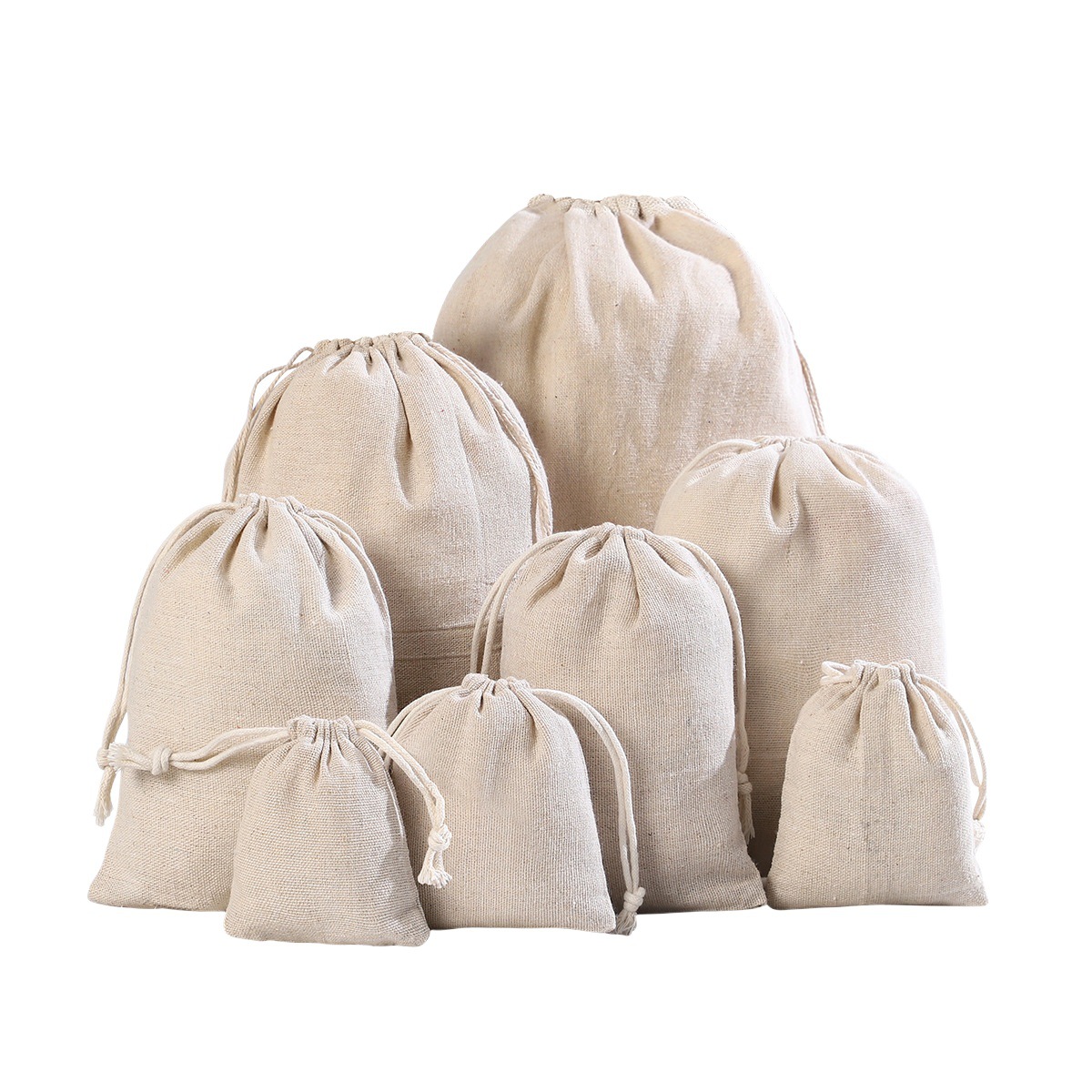 Wholesale Cotton and Linen Drawstring Flap Pocket Pantss, Drawstring Small Cloth Bags, Drawstring Cotton and Linen Cloth Bags, Cotton Drawstring Flap Pocket Pantss