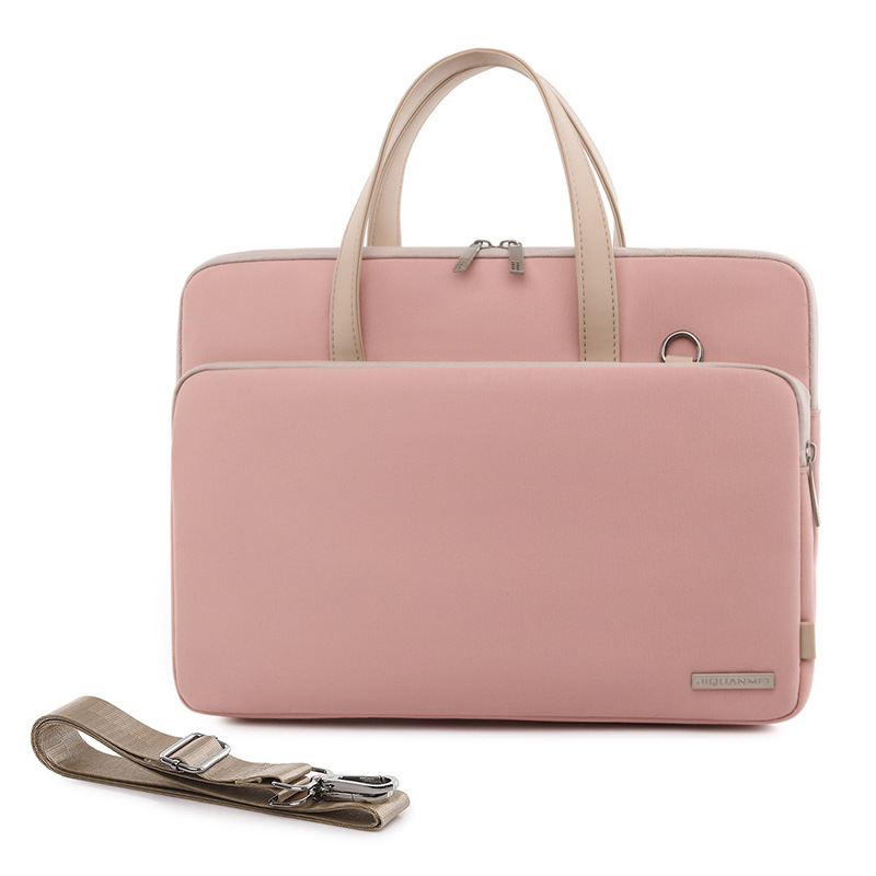 Picture of 2024 new laptop bag shoulder handbag 13/14/15 inch women's simple fresh messenger bag