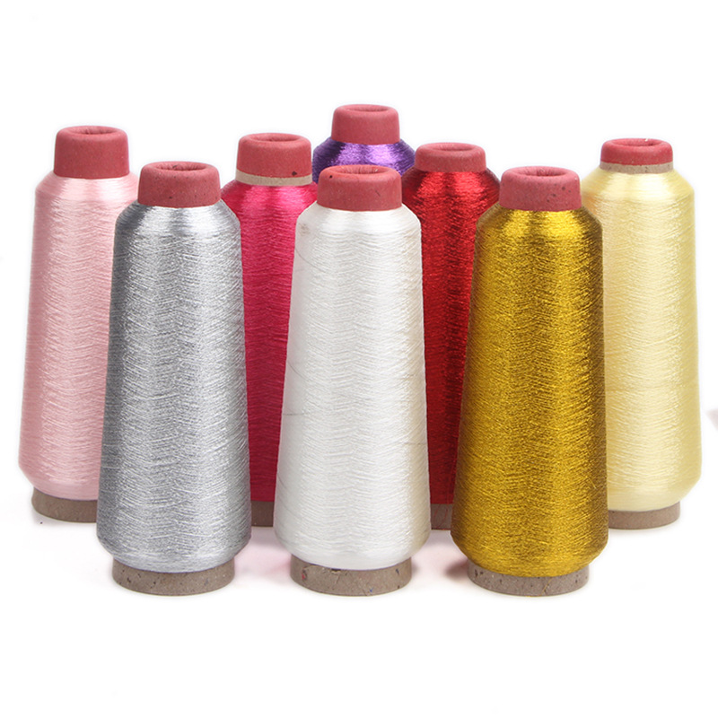 Picture of Gold thread computer embroidery thread Cross Stitch Gold and silver thread cross stitch thread metal thread silver thread bright thread embroidery thread