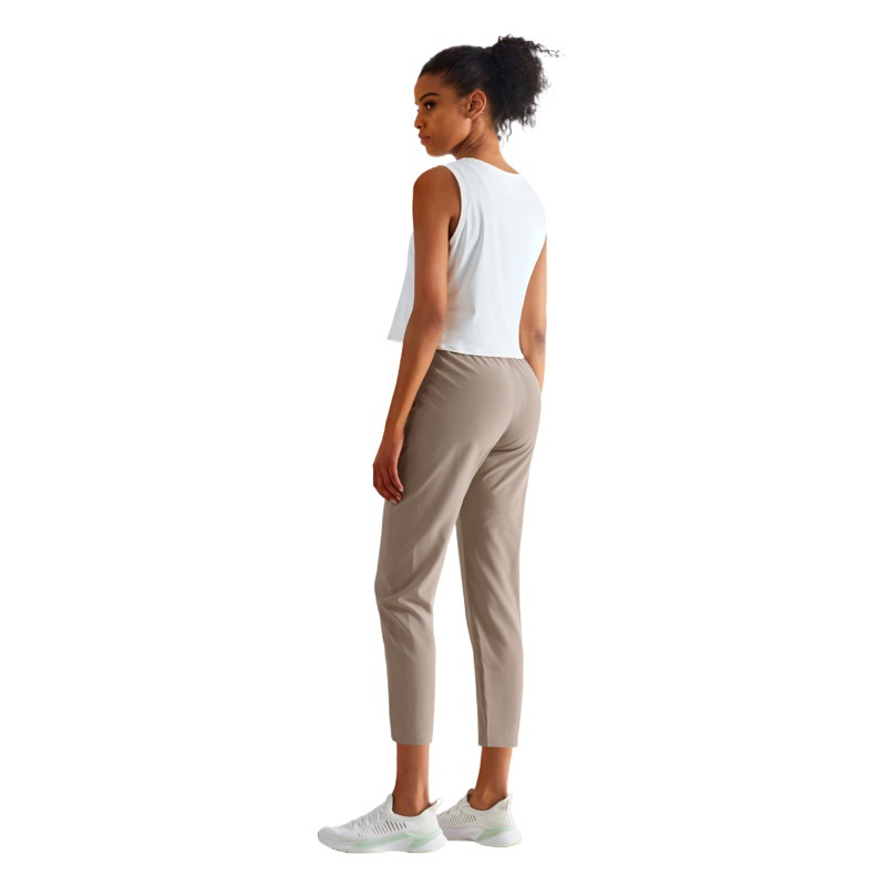 Sun Protection Pants Thin Quick-Dry Sports Pants Amazon Pocket High-Waisted Wide-Leg Pants Fitness Pants for Women Casual Versatile