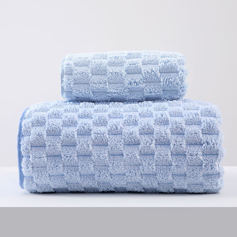 Picture of Pineapple Big Bath Towel Face Towel Coral Fleece Bath Towel Three-Piece Set Thickened Cotton Soft Quick-Drying Beach Towel