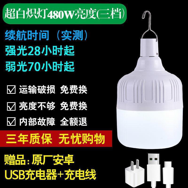Picture of Hanging street stall lights, charging hanging lights, multi-functional lights, charging lights, emergency lights, camping lights, charging plants