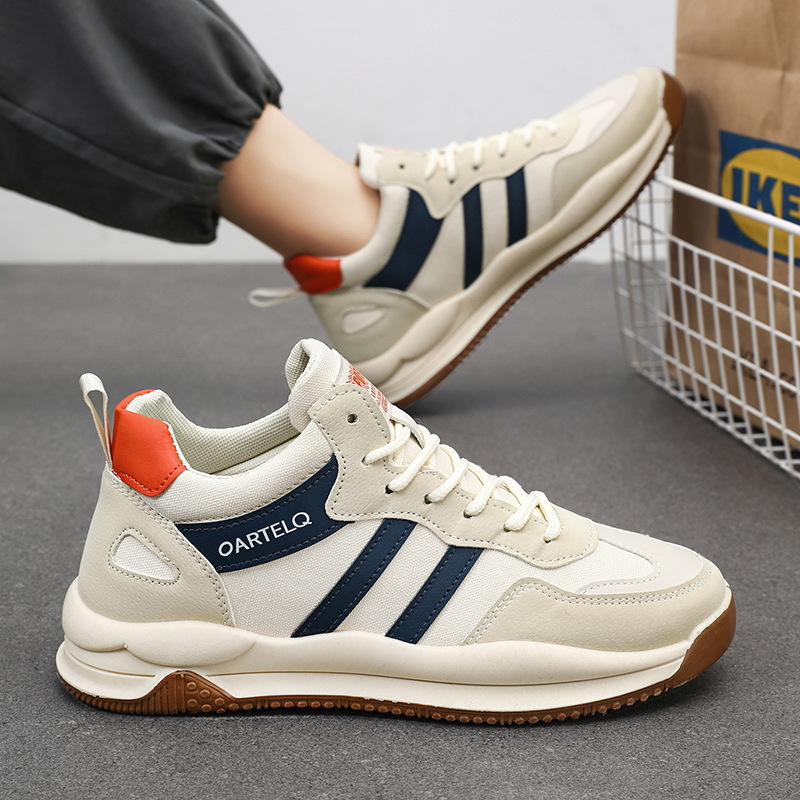 Breathable spring new men's shoes Korean thick-soled shoes casual sneaker men's fashion men's running shoes shoes wholesale