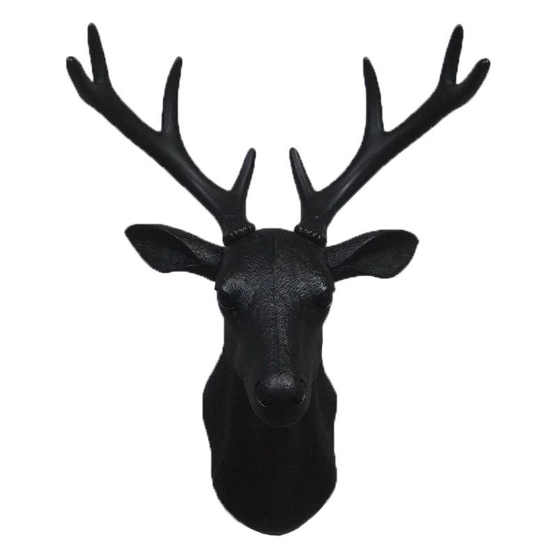 Nordic restaurant Wall pendant Wall creative bedroom deer head wall hanging hotel room wall decoration B & B wall decoration