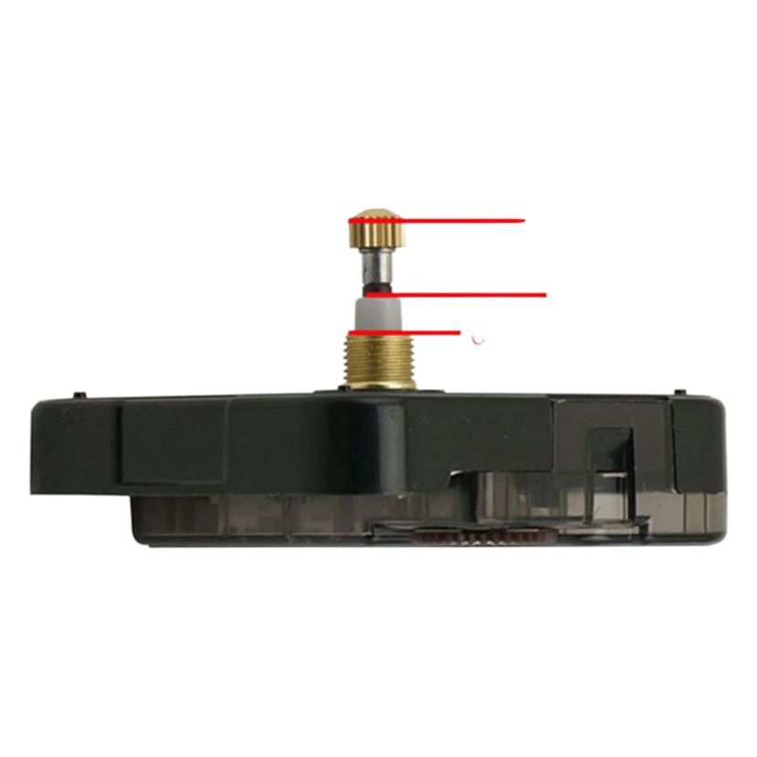 in stock large torque DIY wall clock movement 8828I shaft square hole movement time needle gap widened quartz clock movement