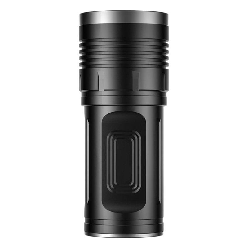 White Laser Chip Strong Light Flashlight Outdoor Ultra-Bright Long-Range Charging Portable Multi-Functional Small Steel Cannon Mini Home