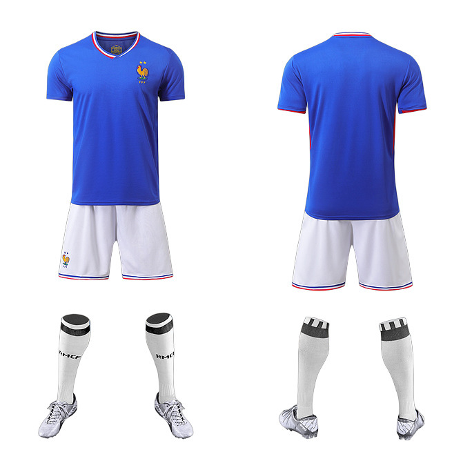 2024 European Cup France Germany Belgium Brazil Portugal Argentina Neymar Ronaldo Jersey Football Uniform