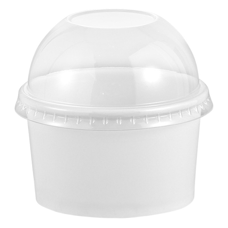 Online celebrity Taro Puree baked milk box packaging disposable Taro Puree baked egg milk cup crispy puff baking dessert packing box