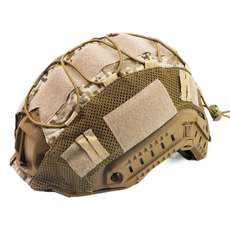 FAST Tactical Helmet Headgear Special Cloth Cover Universal Outdoor CS Field Concealed Riding Camouflage