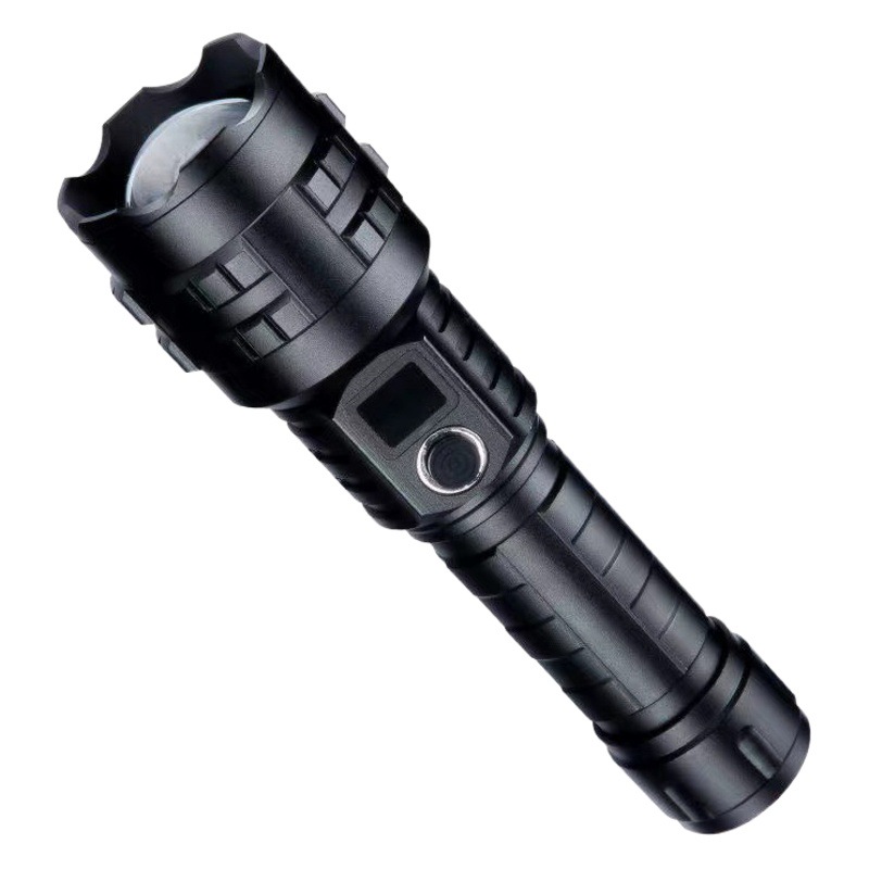 Charging treasure function flashlight strong light rechargeable super bright long-range Searchlight outdoor high-power durable LED light