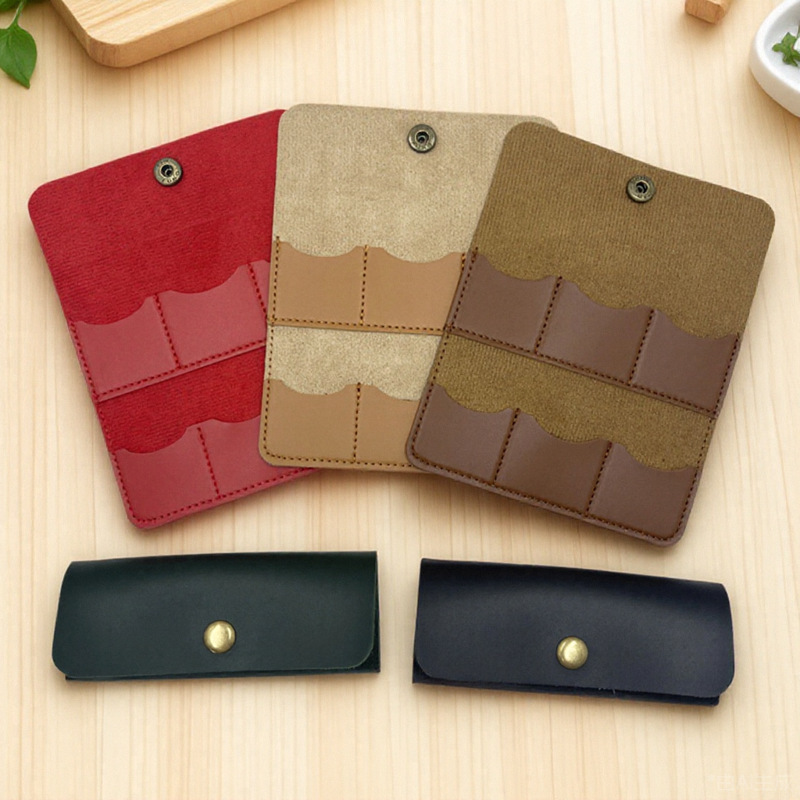 Spot Sd Card Storage Leather Case 6-Pack Game Console Card Holder Storage Memory Card Case Sd Storage Card Slot
