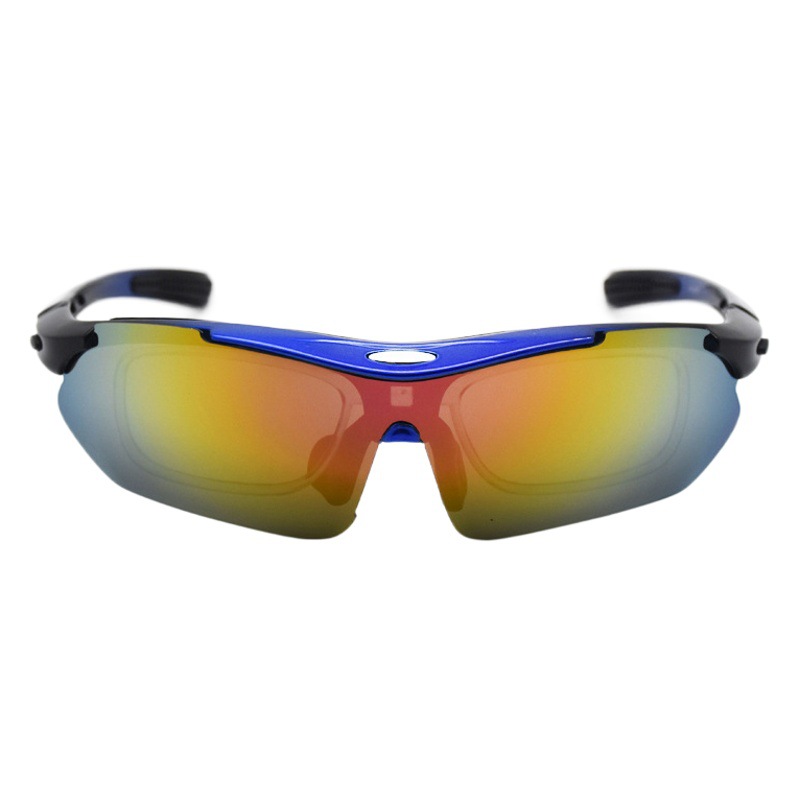 Spot 0089 riding glasses outdoor polarized protective goggles windproof glasses five Group lens set can be equipped with myopia