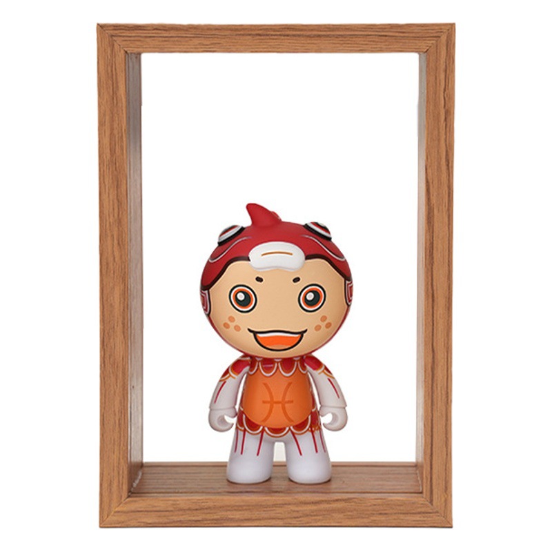 Double-sided Stereo Hollow Dried Flower Blind Box Lego Storage Photo Frame Bubble Mart Ornaments Display Box Picture Frame Transparent Frame