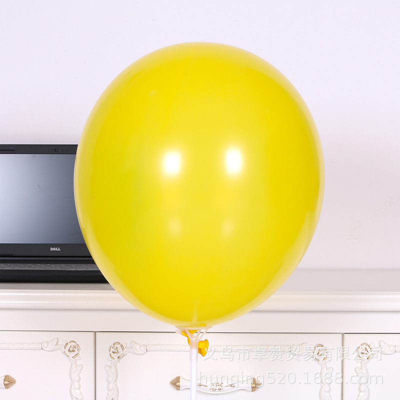 Picture of Cross-border 18 inch matted latex balloon retro color balloon wedding decoration round helium floating air ball wholesale