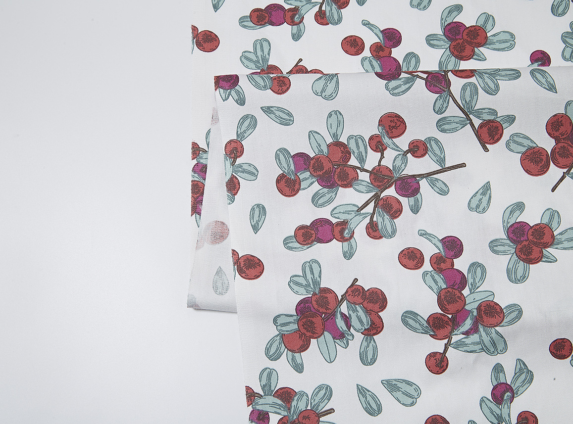 Picture of Wholesale Supply 133*72 Twill Printed Cloth Small Flower 40 Cotton Cloth 1.6m Width