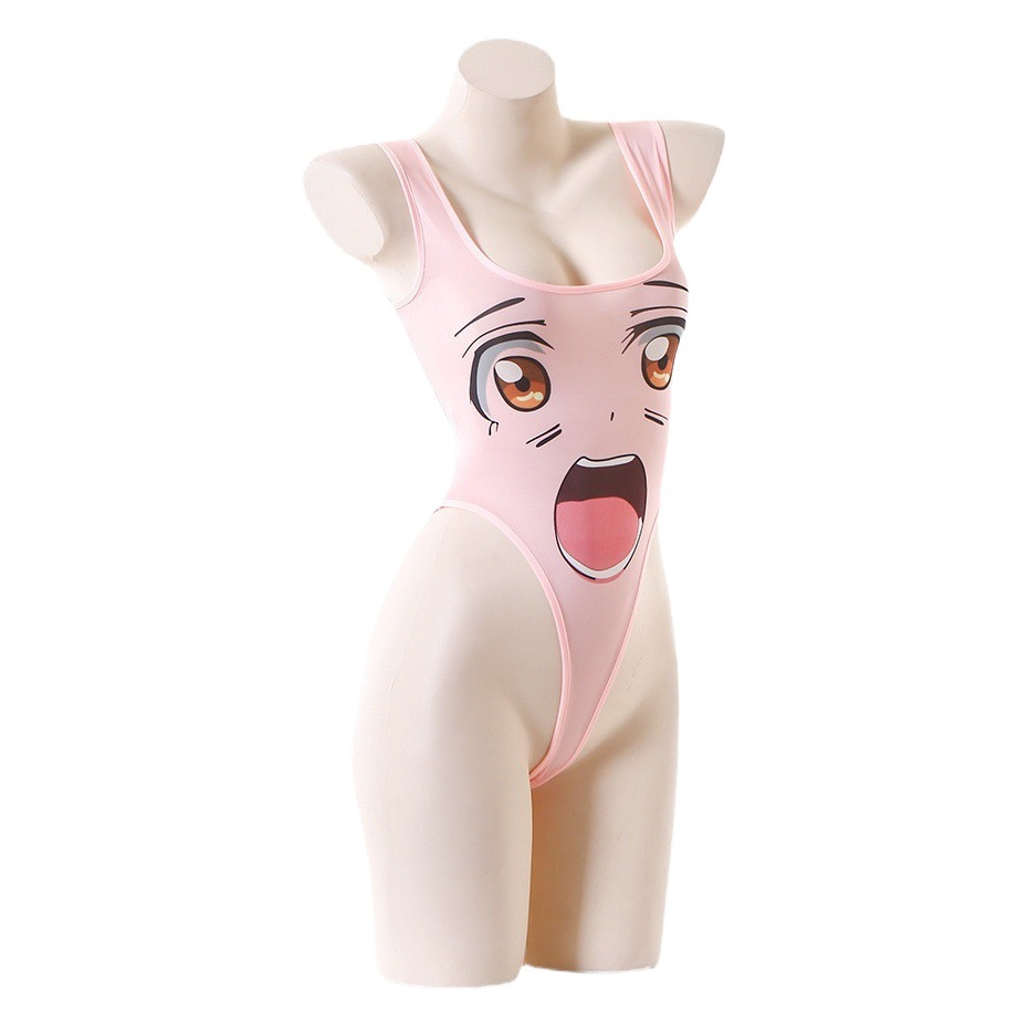 cosplay Anime Sexy Cute Smiley One-piece Swimsuit Dead Pool Water Secondary Sexy Lingerie Uniform Female