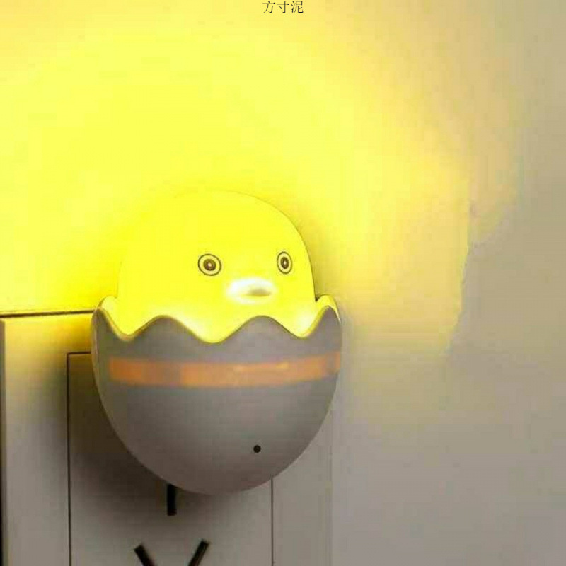 4 Pack Little Yellow Duck Night Light Baby Feeding Bedroom Sleep Bedside Kidsren Sleeping Light Control Sensor Light Factory
