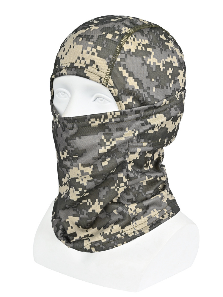 Picture of Cross-border Motorcycle Headgear Outdoor Dust-proof Drying Riding Mask Balaclava Hat Summer Tactical Camouflage Mask