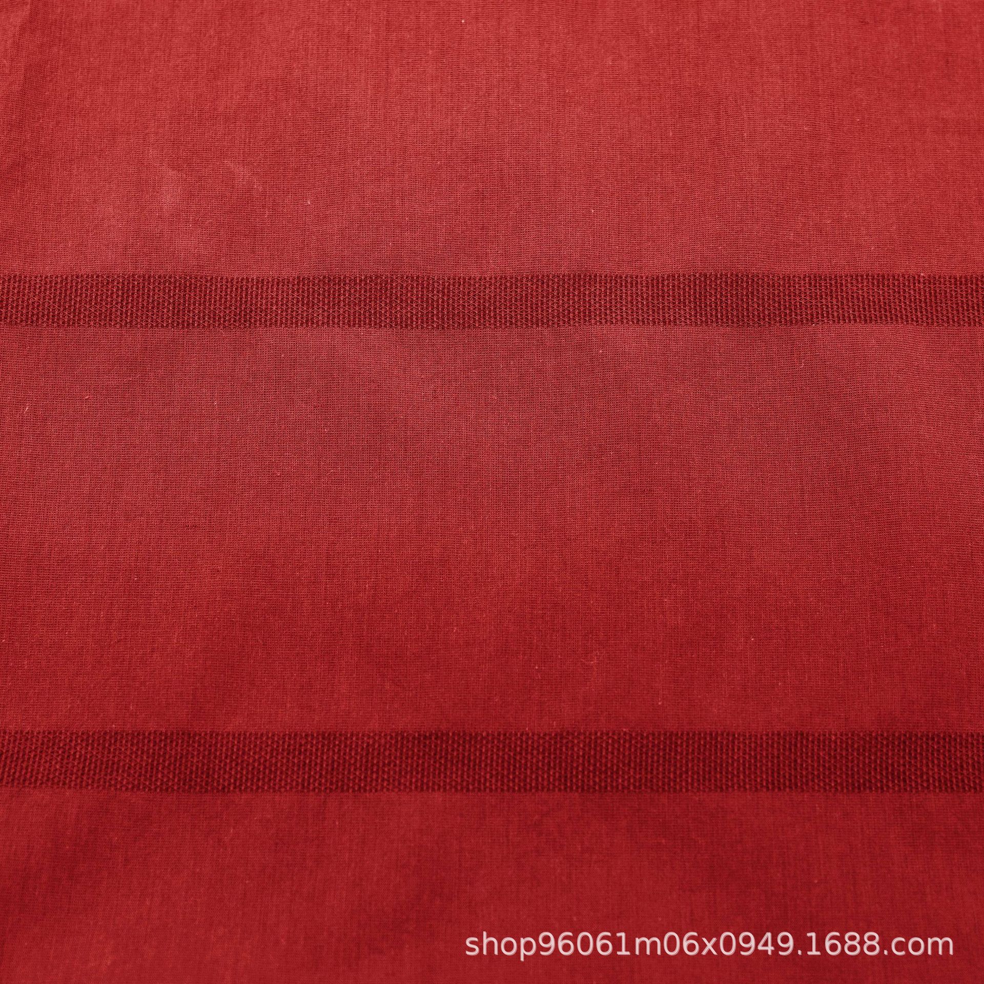 Picture of Tensel Cotton Horizontal Stripe Jacquard Simple Plain Dark Texture dress Shirt Top Clothing Fabric