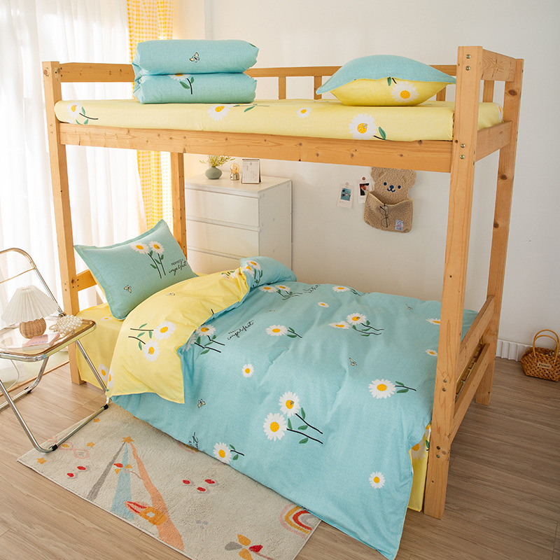Picture of Bedding Set for Student Dormitory, Single-Person Quilt, Complete Six-Piece or Eight-Piece Set, Double-Person Warm Quilt Core, Full Mattress Set