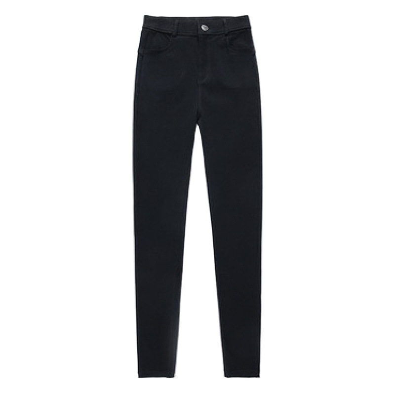 Leggings Women's Outer Wear 2021 Spring and Autumn New High Waist Slimming Stretch Pencil Pants Thin Black Pants for Women