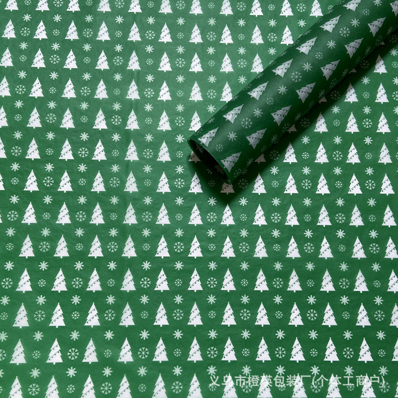 Picture of Cross-Border Direct Supply of Christmas Pear Paper, Copy Paper, Gift Decoration Tissue Paper, Christmas Holiday Gift Box Filler Paper, Manufacturer Wholesale