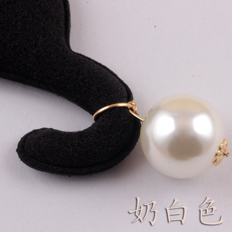 Picture of Simple ball head updo tool Korean style headwear hair accessories sponge double hook updo hair stick upgraded version pearl hair curler
