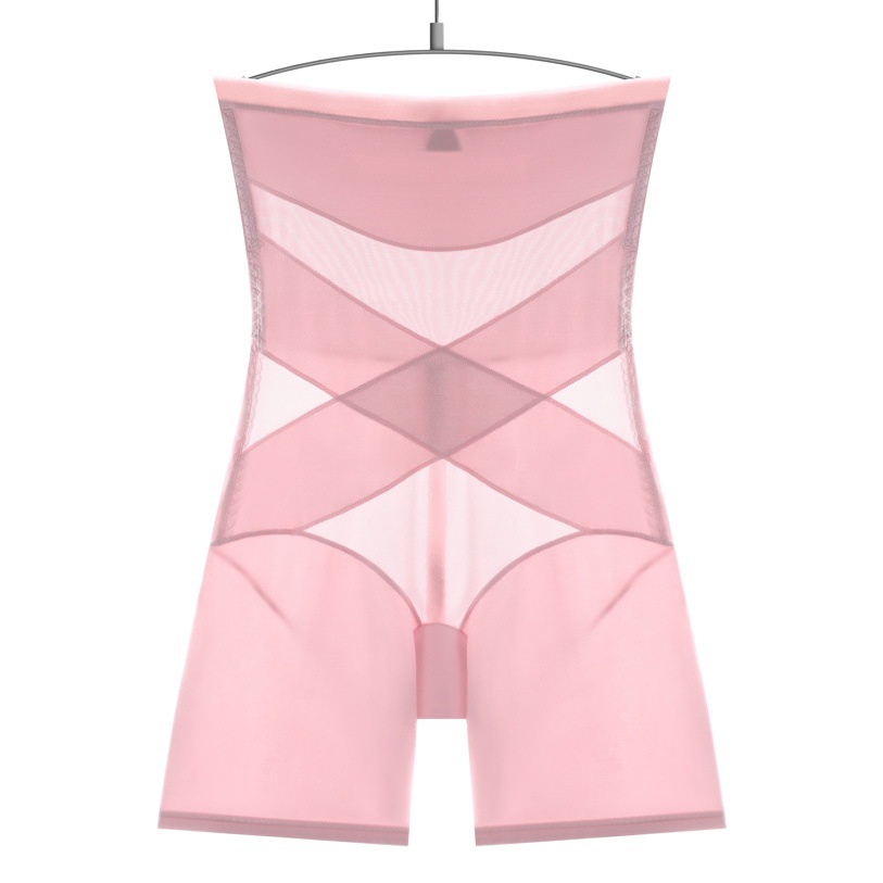 Abdominal Pants Summer Thin Ice Silk Pants Women's Postpartum High Waist Traceless Non-Curling Belly Shaping Pants
