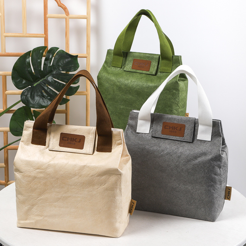 Dupont Paper Bag Customized Insulated Lunch Box Aluminum Foil Bag Satchel Dupont Paper Bag Lunch Box Lunch Bag