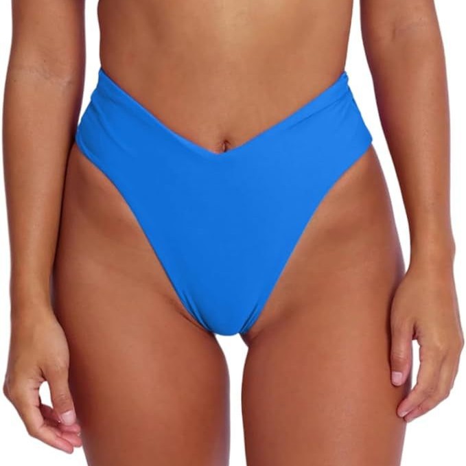 New 2025 foreign trade multi-color explosions sexy solid color split swimsuit bikini bikini cross-border Amazon
