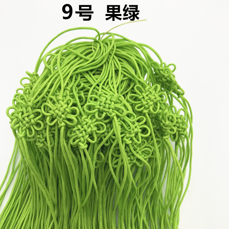 Picture of A line Square flower small Chinese knot greeting card invitation card craft sling accessories hand-woven Jade line small knot gift box ornaments