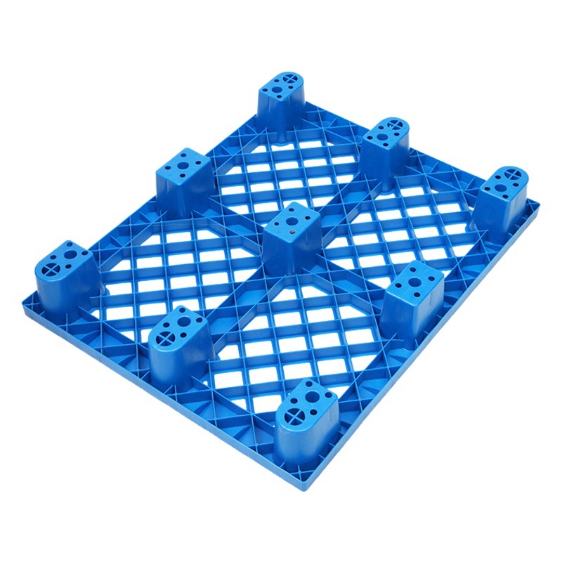 Trailer 1008 mesh nine-leg plastic trailer forklift floor push warehouse floor board cargo pallet moisture-proof pad