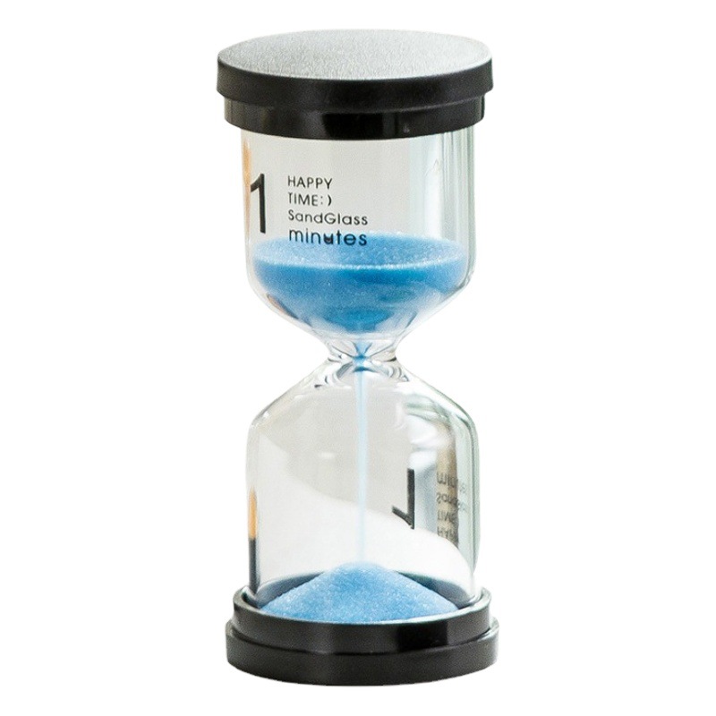 Black Hourglass Wholesale 30-minute Timer Creative Gift Sleeping Funnel Toy Ornaments Decorative Hourglass